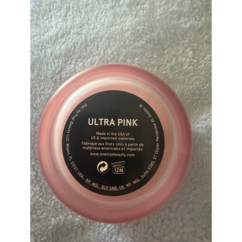 One/Size Ultimate Setting Powder Ultra Pink Brightening Loose Powder 1.2oz 34.5g